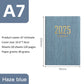 A7 Pocket Planner Calendar Journal