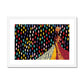 African Woman Tribal Framed & Mounted Print.