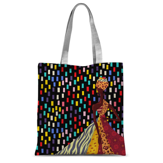 African Woman Tribal Tote Bag.