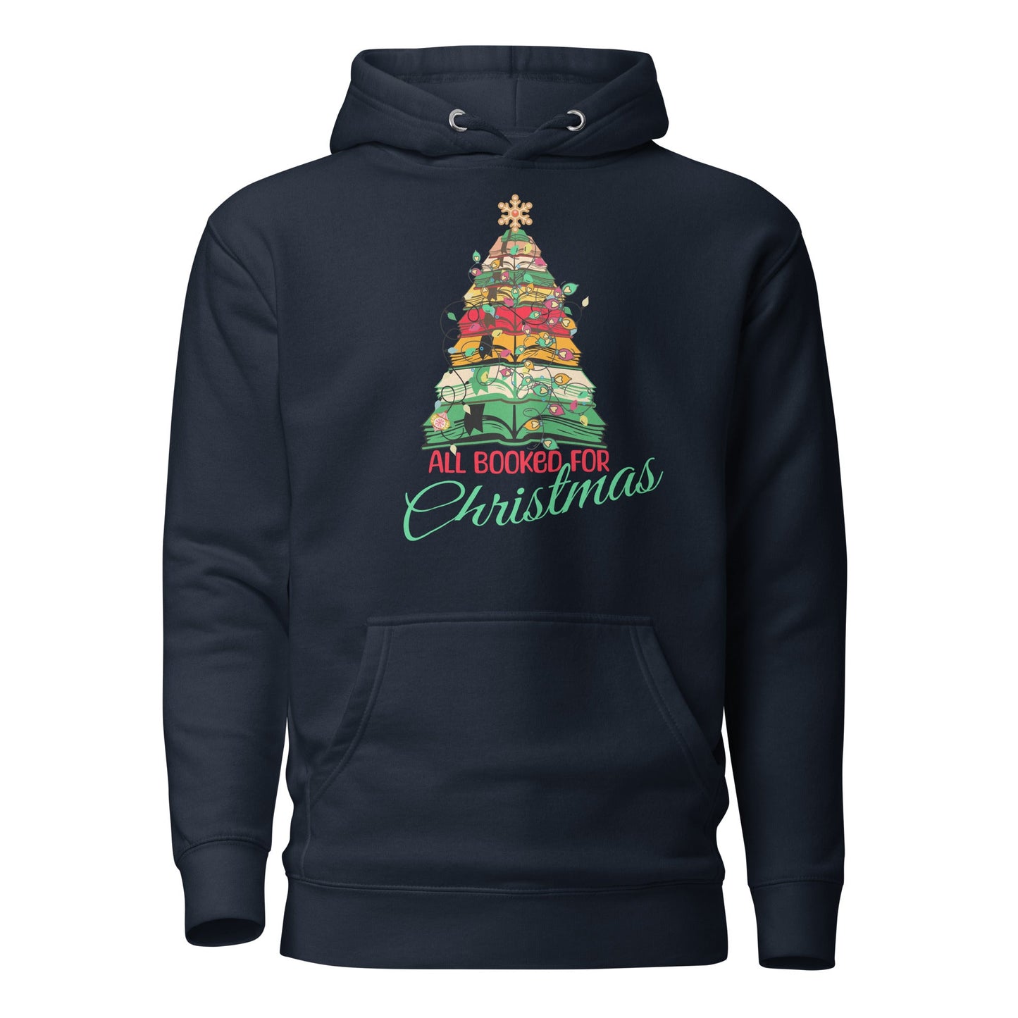 All Booked for Christmas Unisex Hoodie