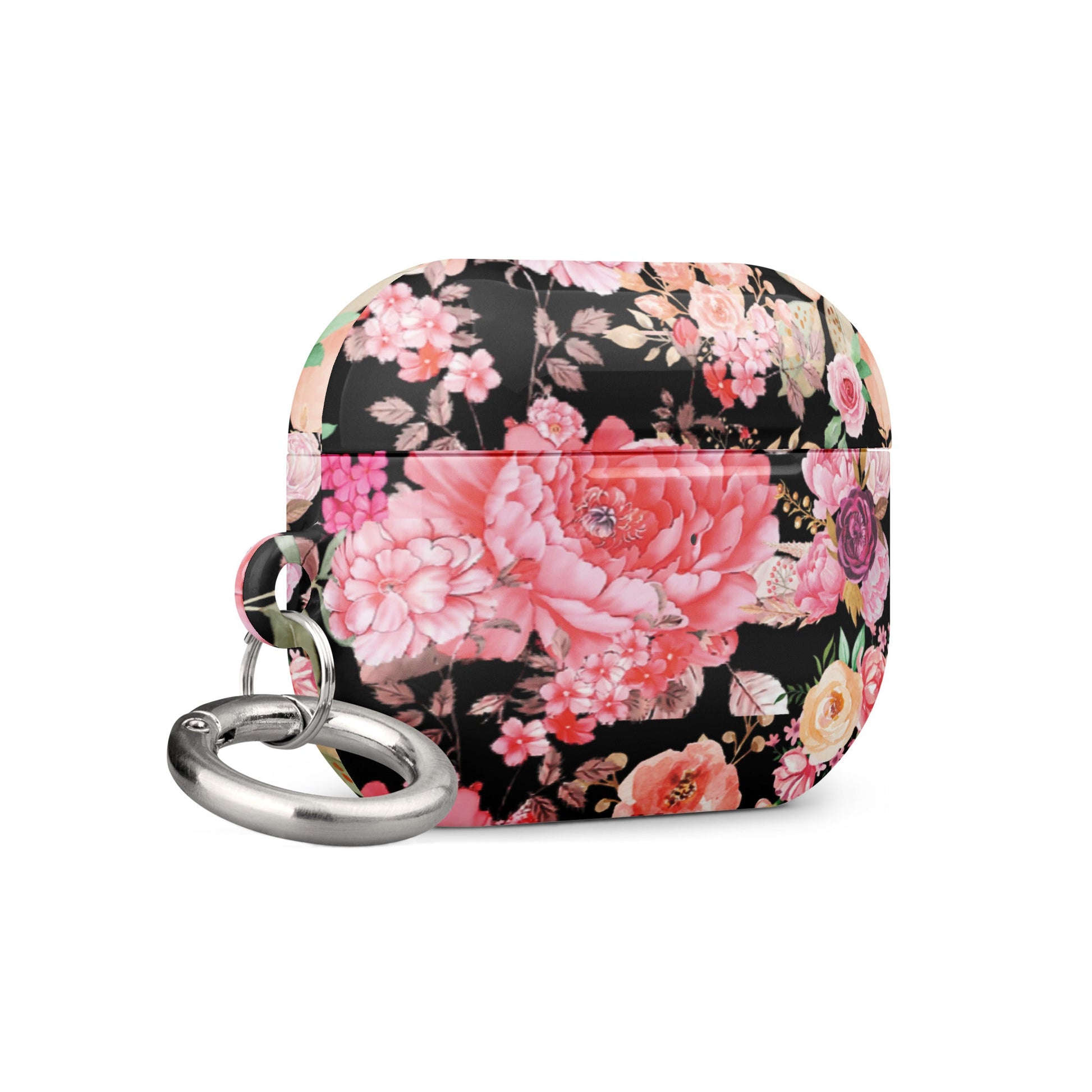 Black Floral Case for AirPods®