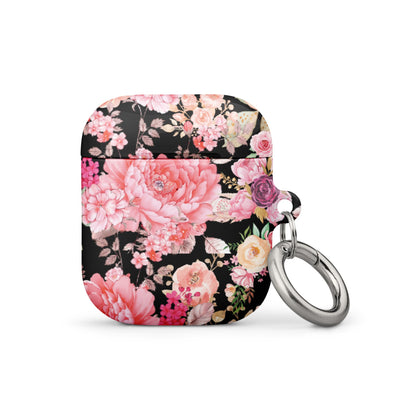 Black Floral Case for AirPods®