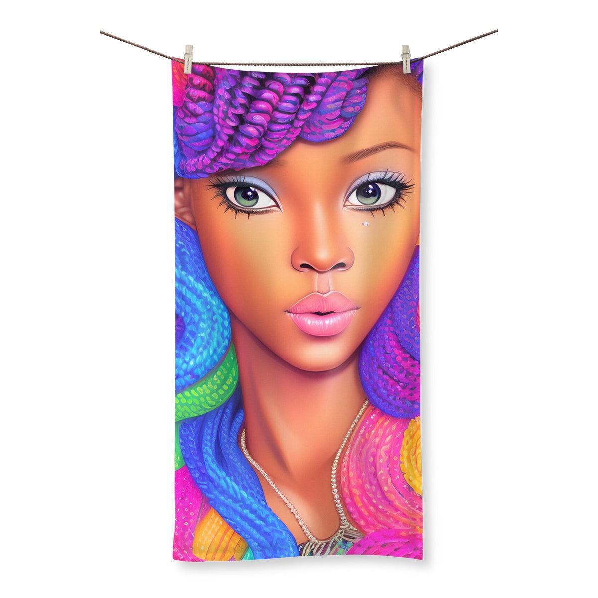 Barbie Braided Towel