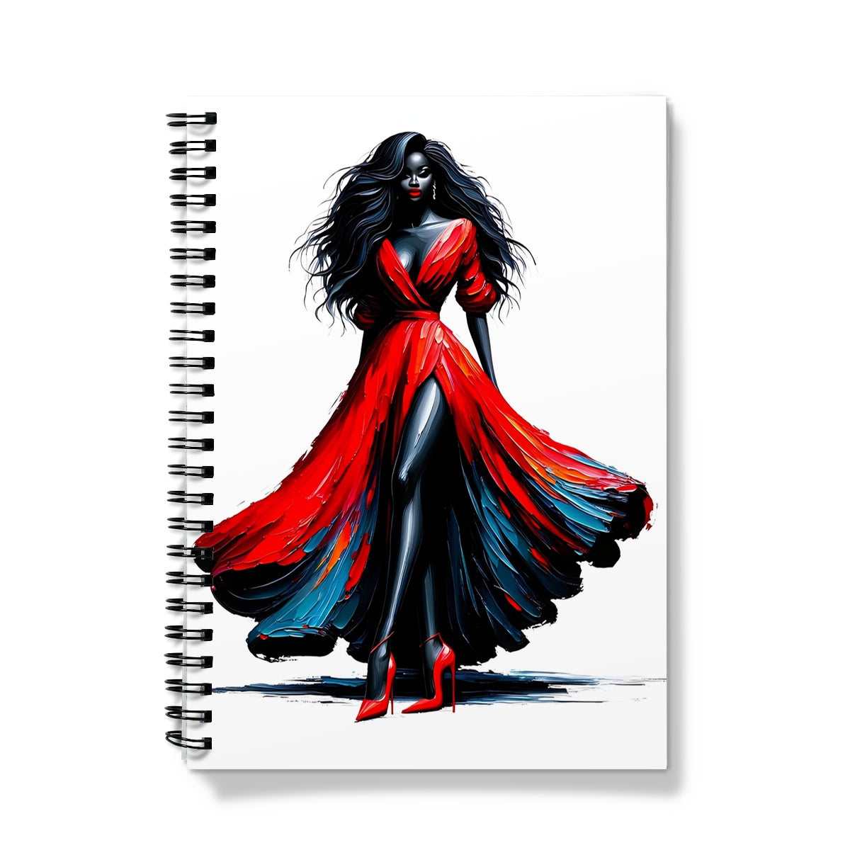 Black Woman Art Notebook