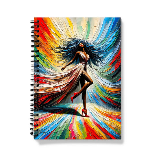 Black Woman Art Notebook