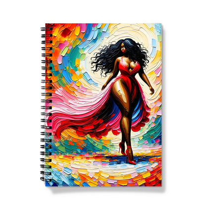 Black Woman Art Notebook