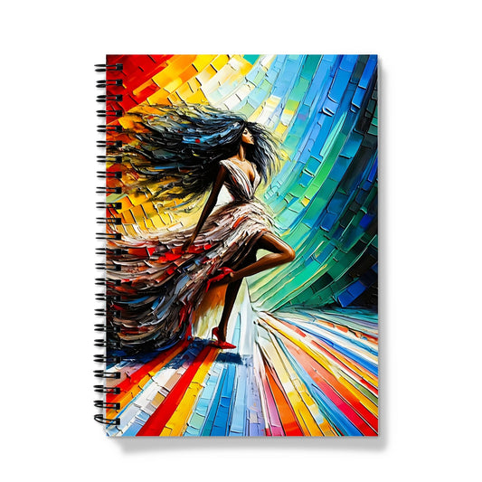 Black Woman Art Notebook