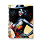 Black Woman Art Print Notebook