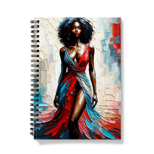 Black Woman Artwork I Notebook