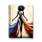 Black Woman Artwork VI Notebook