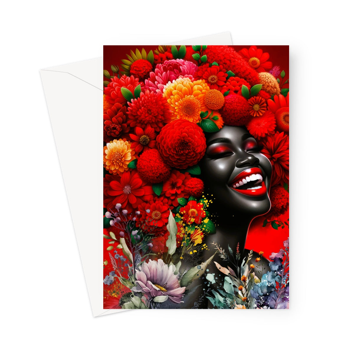 Bloom Delight Greeting Card