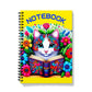 Bookish Reading Cat Notebook