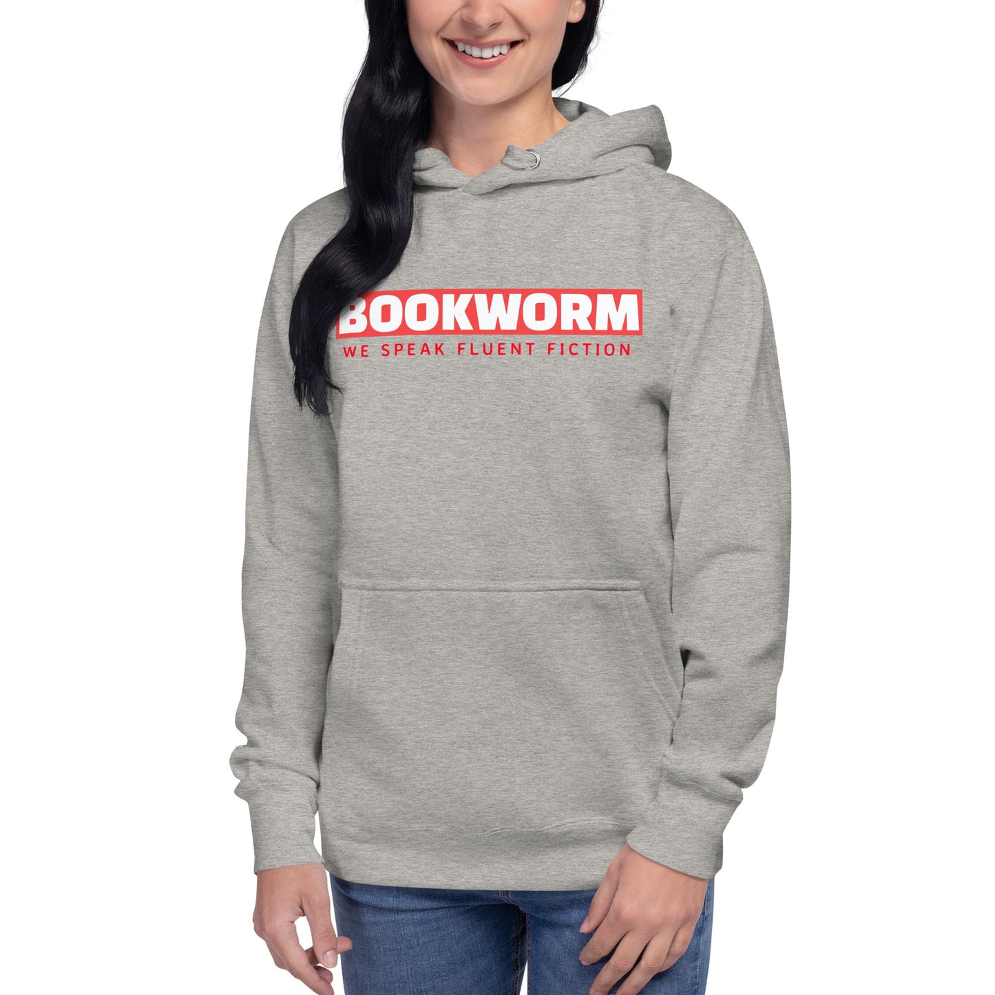 Bookworm We Speak Fluent Fiction Women's Hoodie