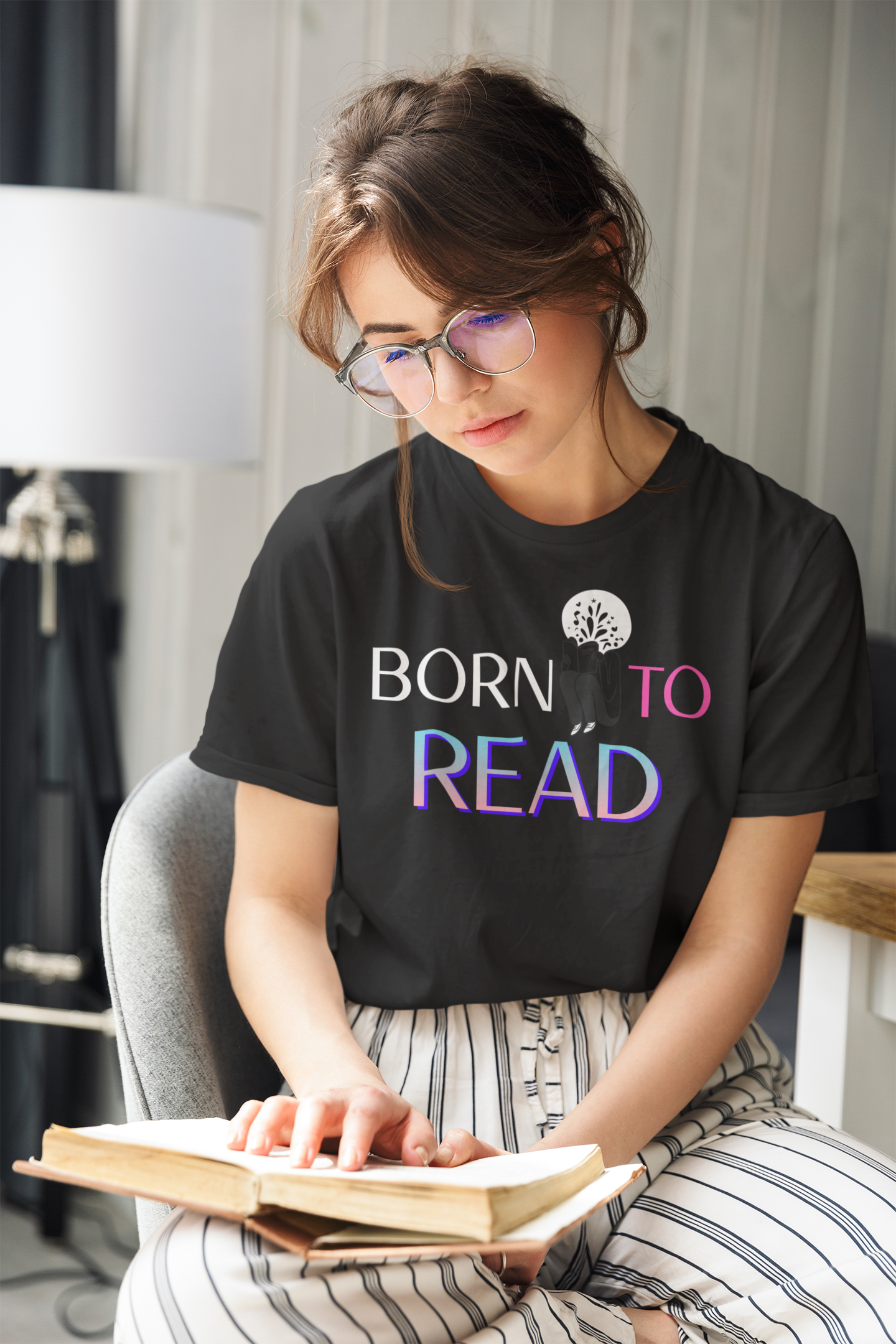 Born to Read Women's T-shirt