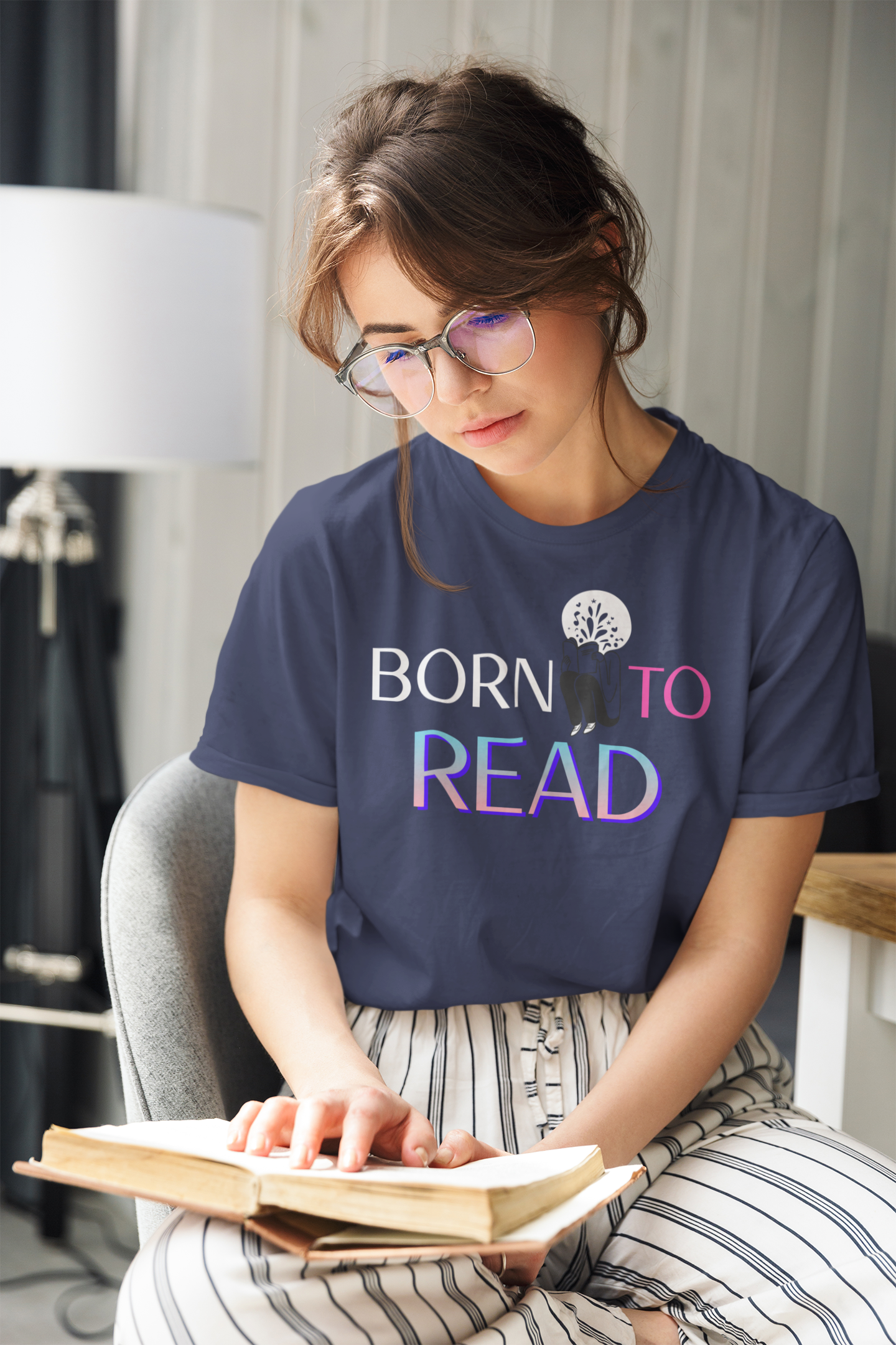 Born to Read Women's T-shirt