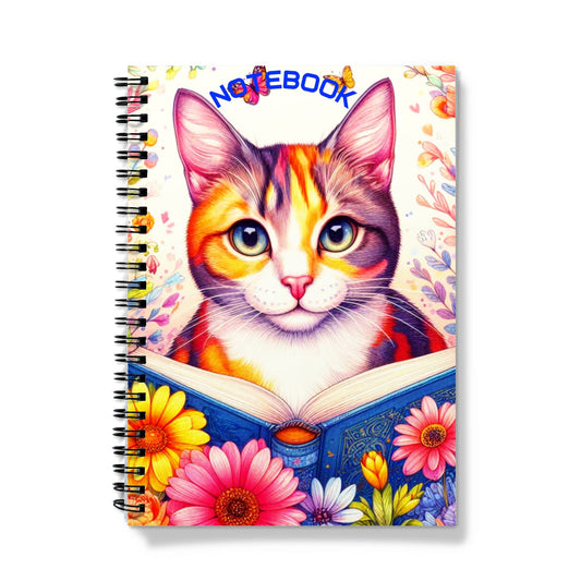Cat Reader Notebook