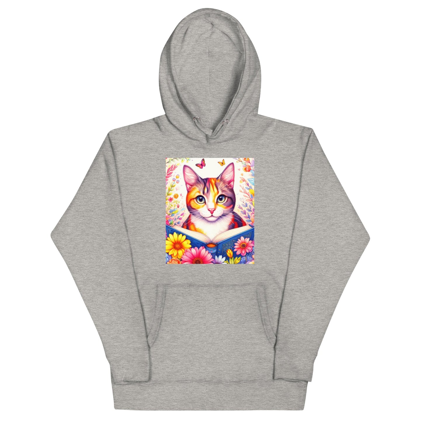 Cat Reader Unisex Hoodie