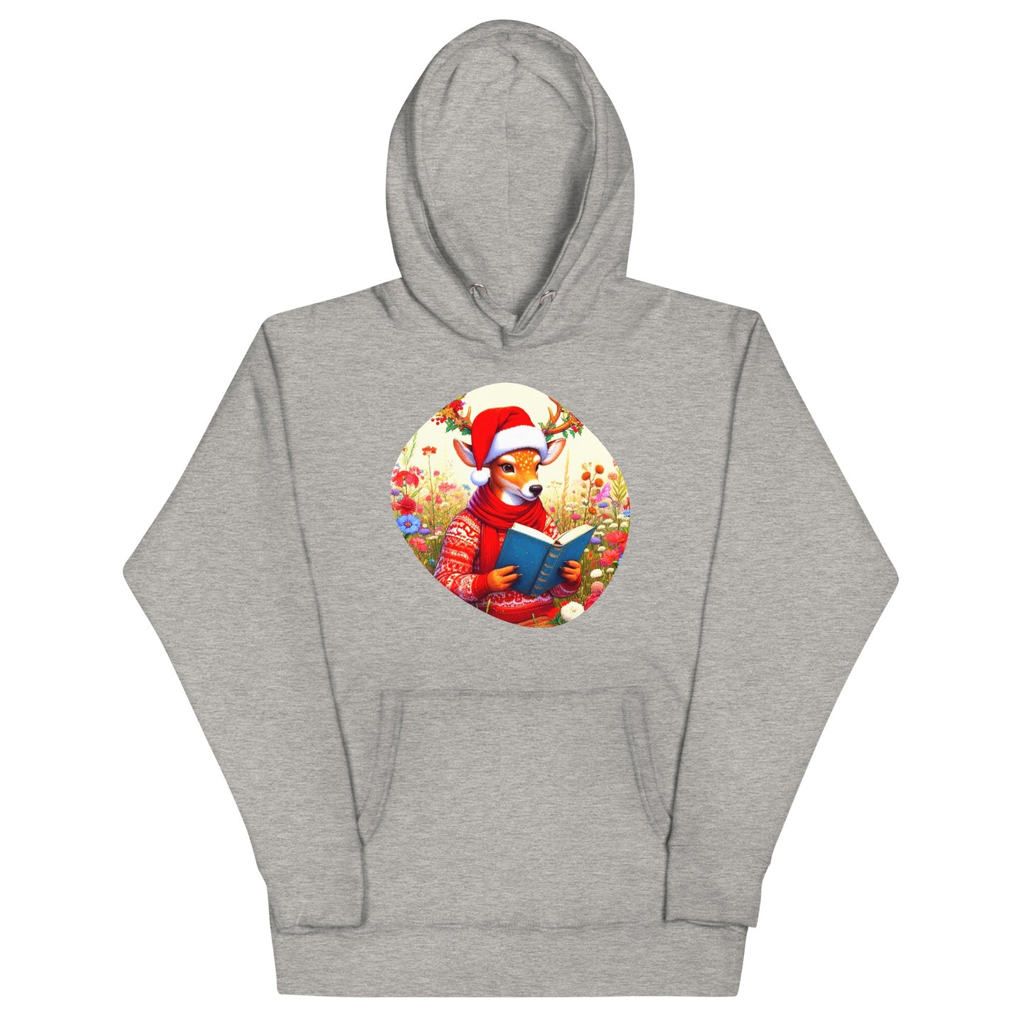 Christmas Bookworm Unisex Hoodie