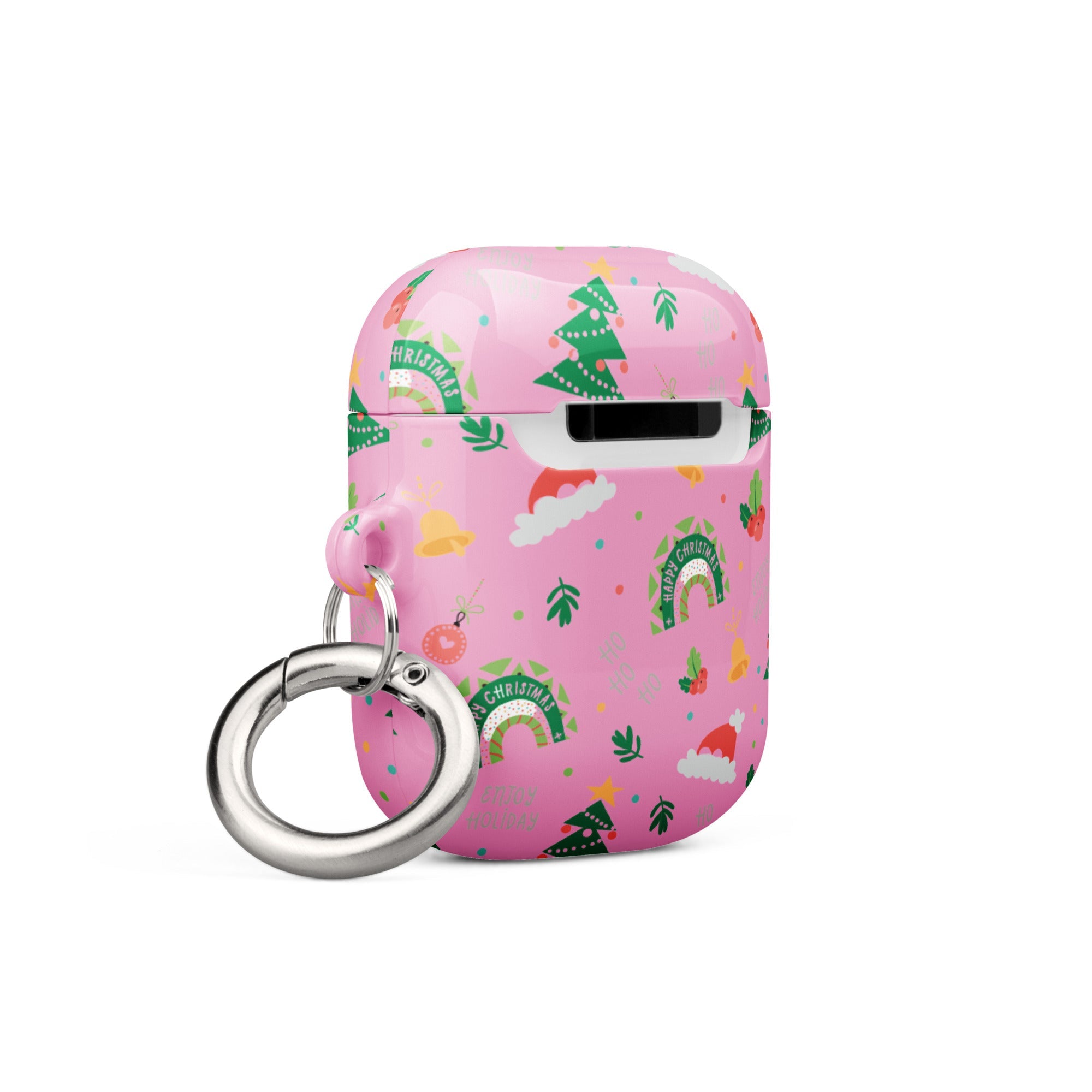 Christmas Light Pink Case for AirPods Nduta Designs