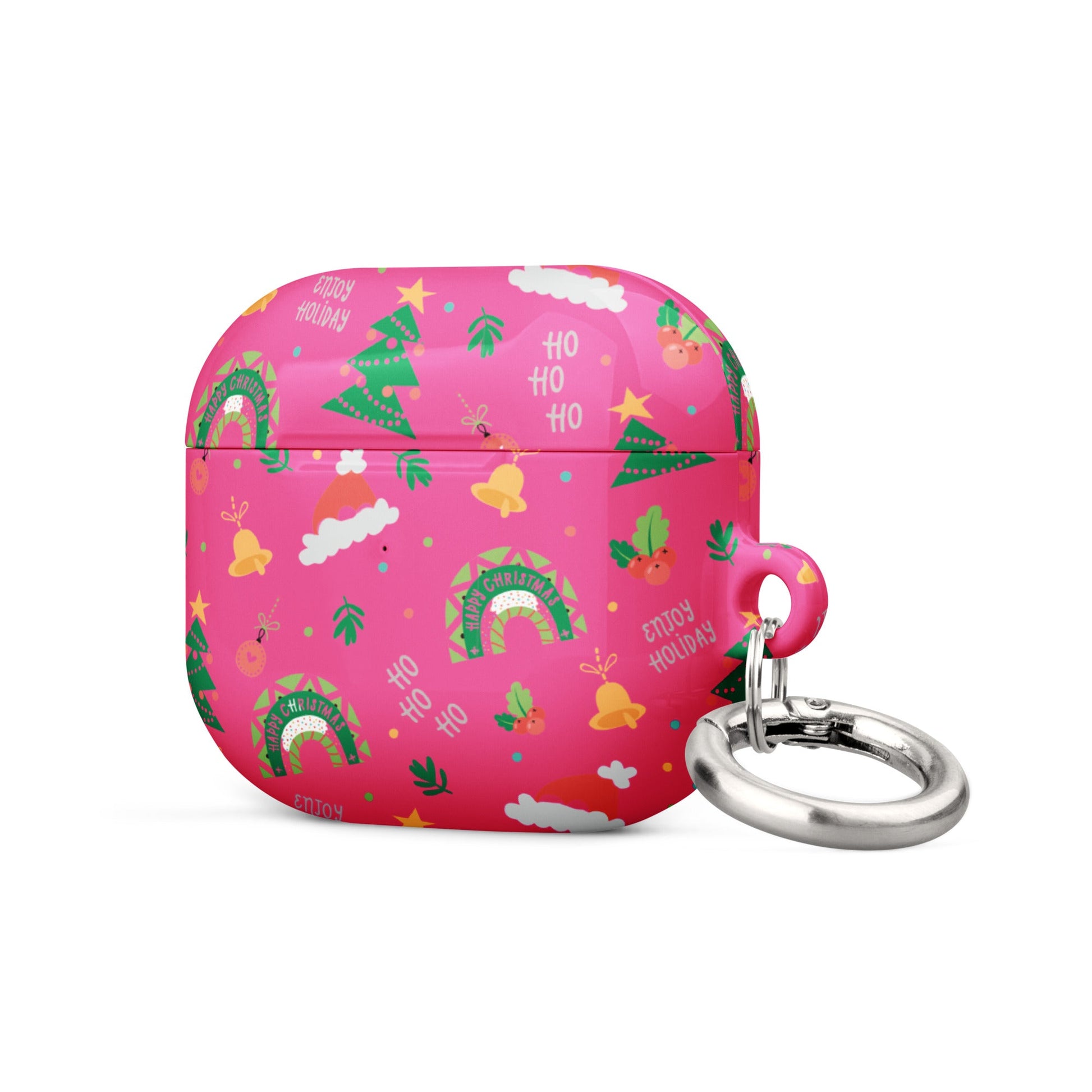 Christmas Pink Case for AirPods®