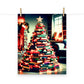 Christmas Tree Book Photo Poster