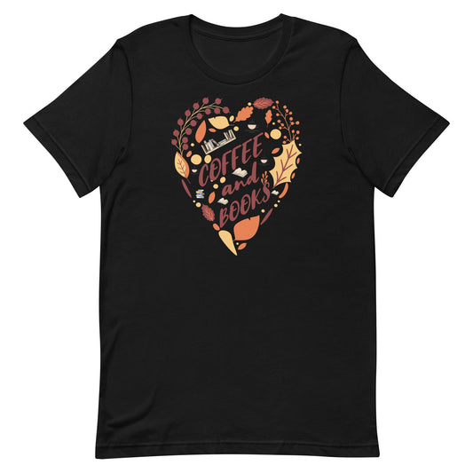 Coffee & Books Ladies T-shirt