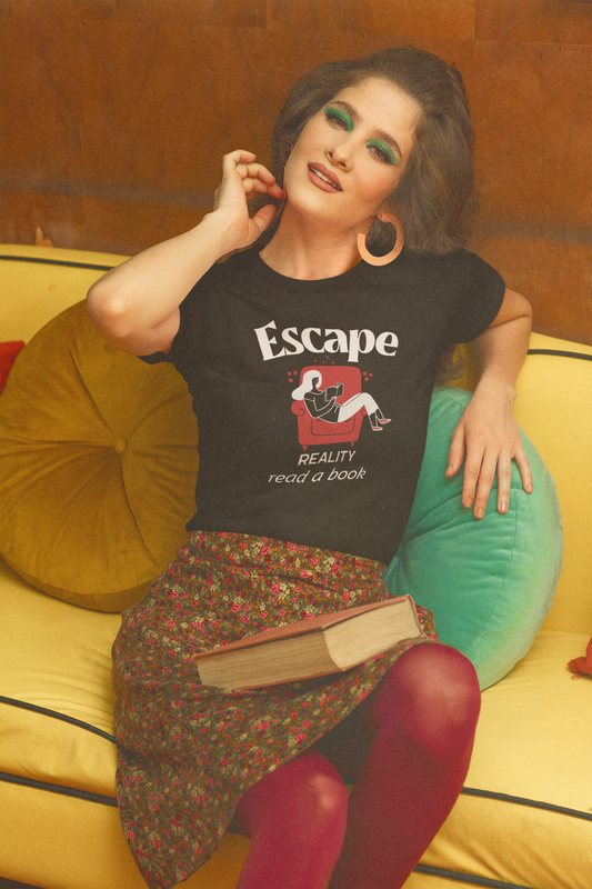 Escape Reality Read A Book Women's T-shirt
