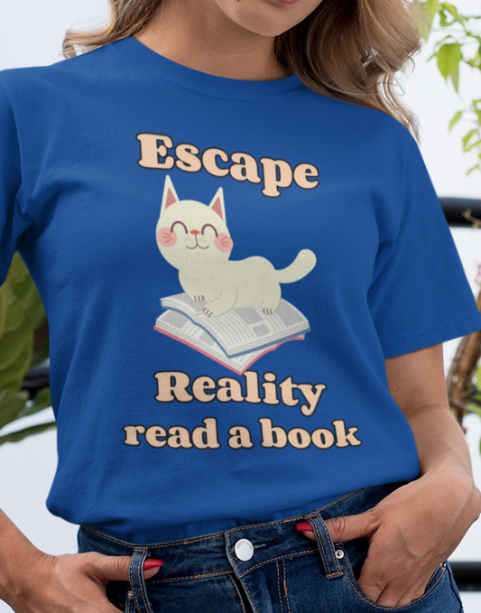 Escape Reality Read A Book Women's T-shirt