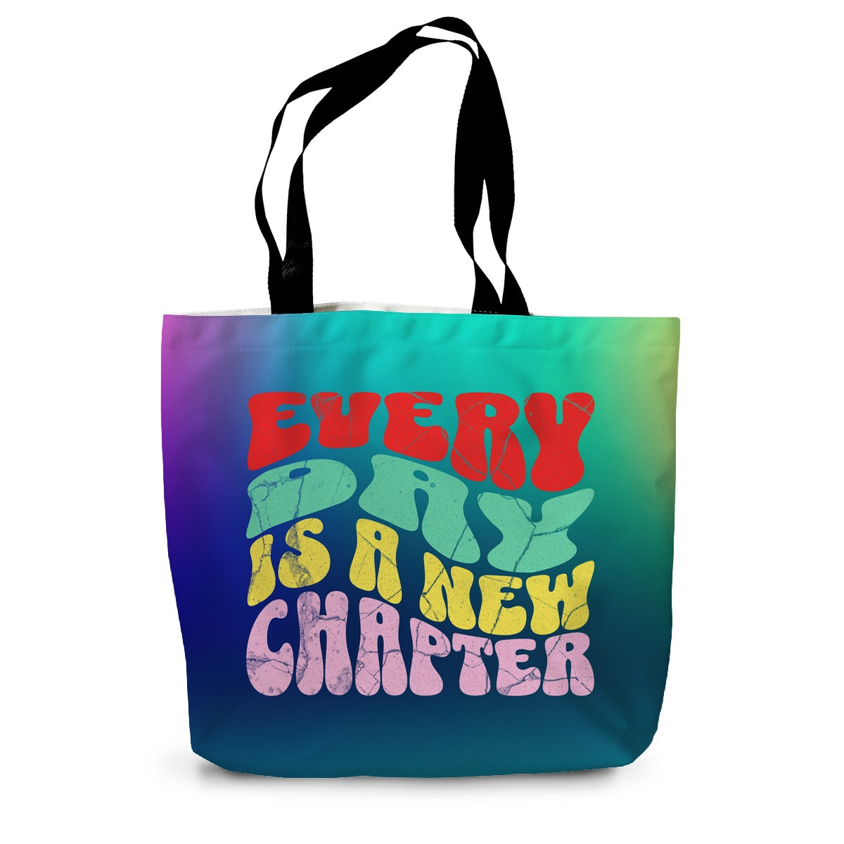 Every Day Is A New Chapter Canvas Tote Bag