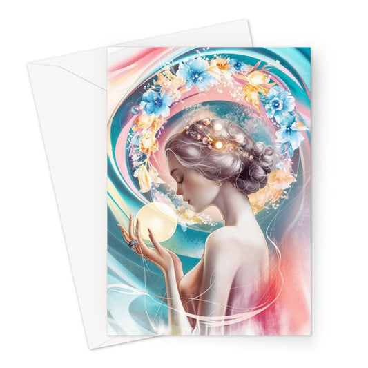 Fempreneur Relax Greeting Card