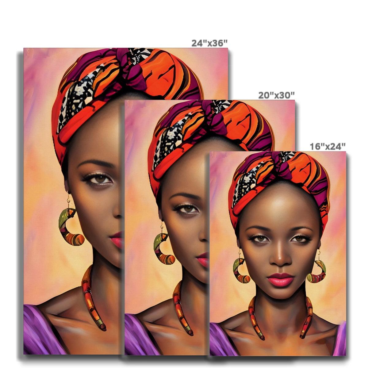 Goddess Africa Canvas