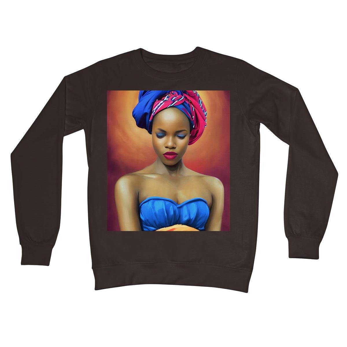 Goddess Chic Crew Neck Sweatshirt