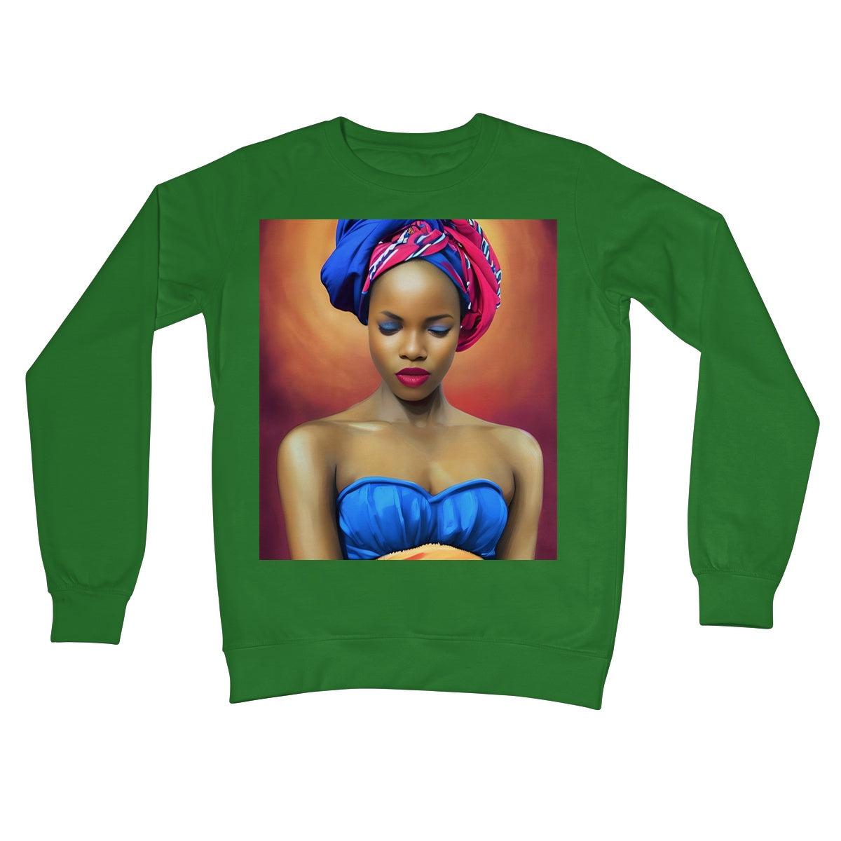 Goddess Chic Crew Neck Sweatshirt