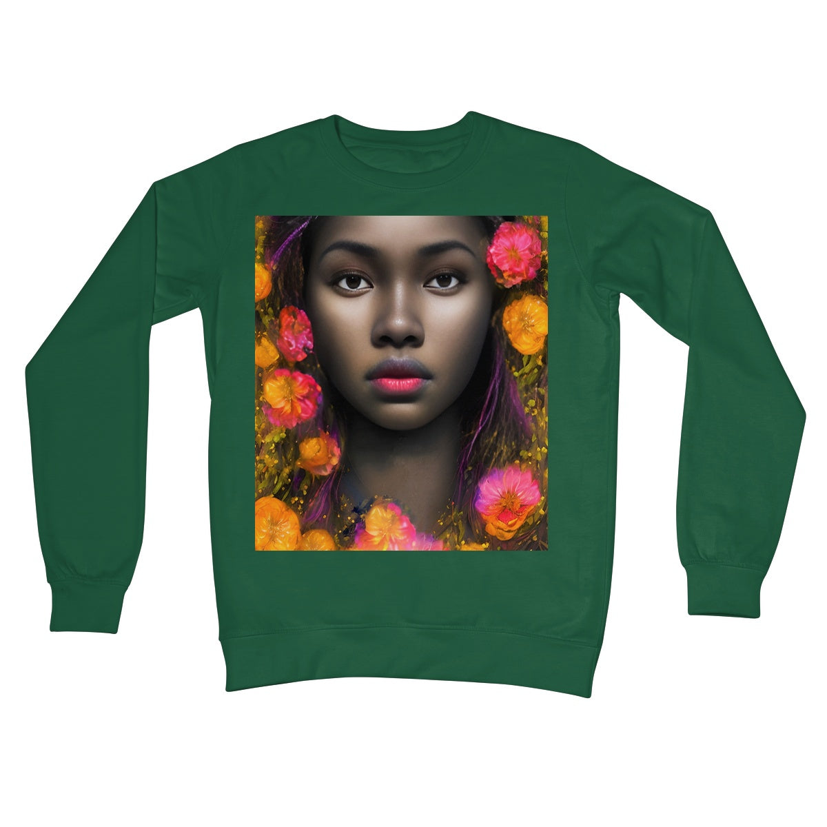 Goddess Delightful Crew Neck Sweatshirt