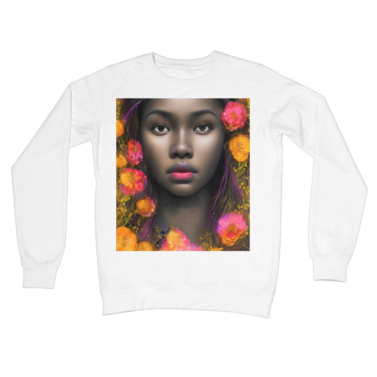 Goddess Delightful Crew Neck Sweatshirt