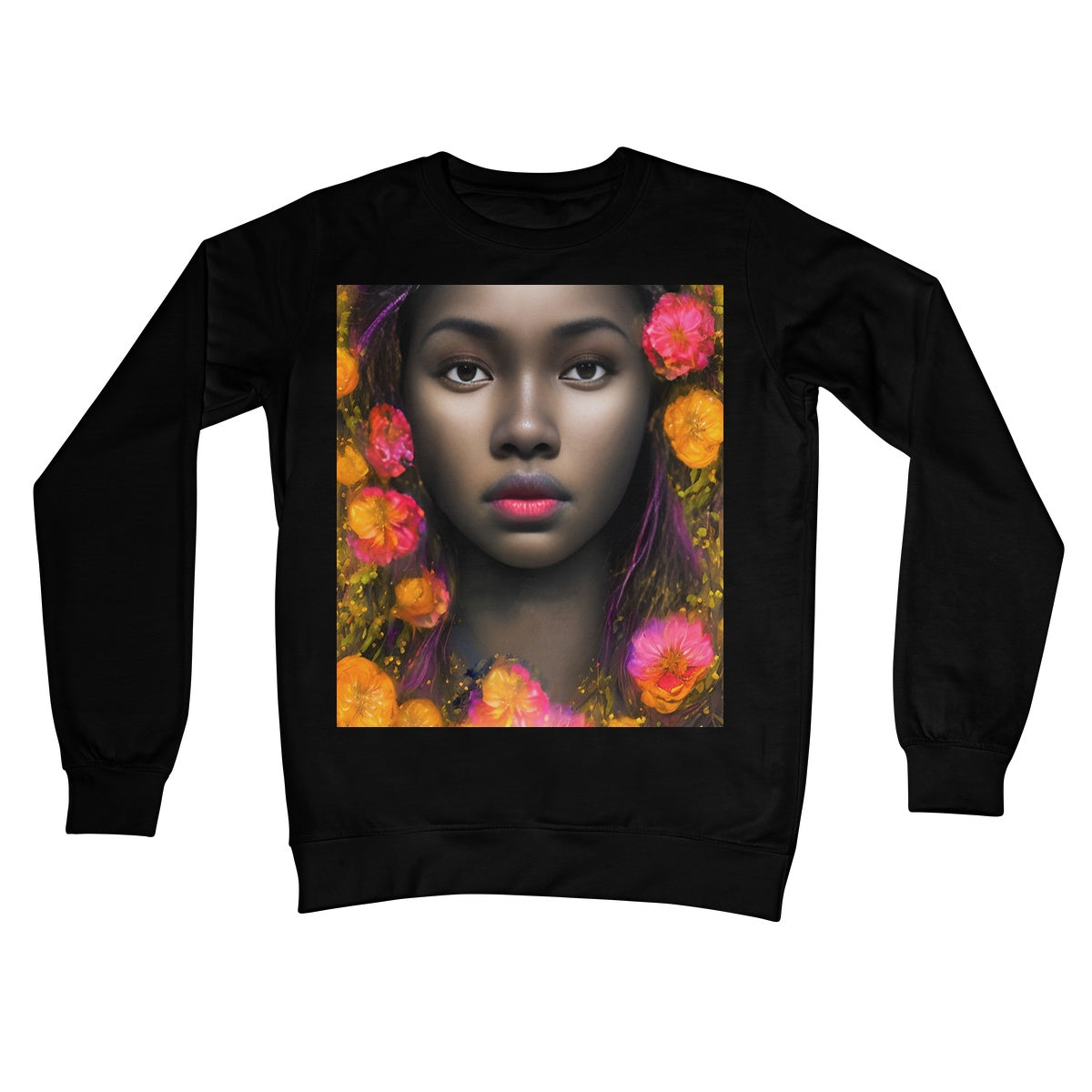 Goddess Delightful Crew Neck Sweatshirt