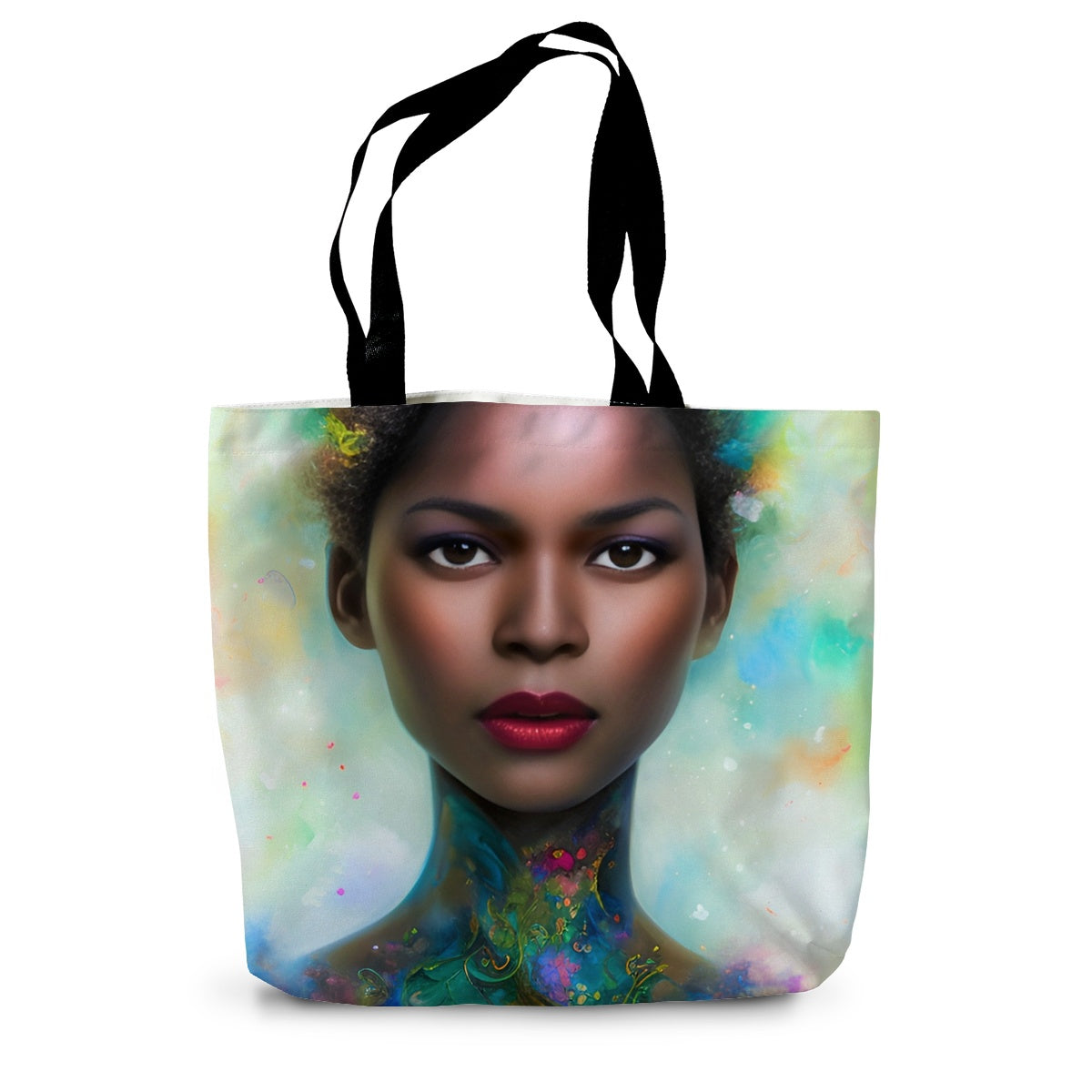 Goddess Elegant Canvas Tote Bag