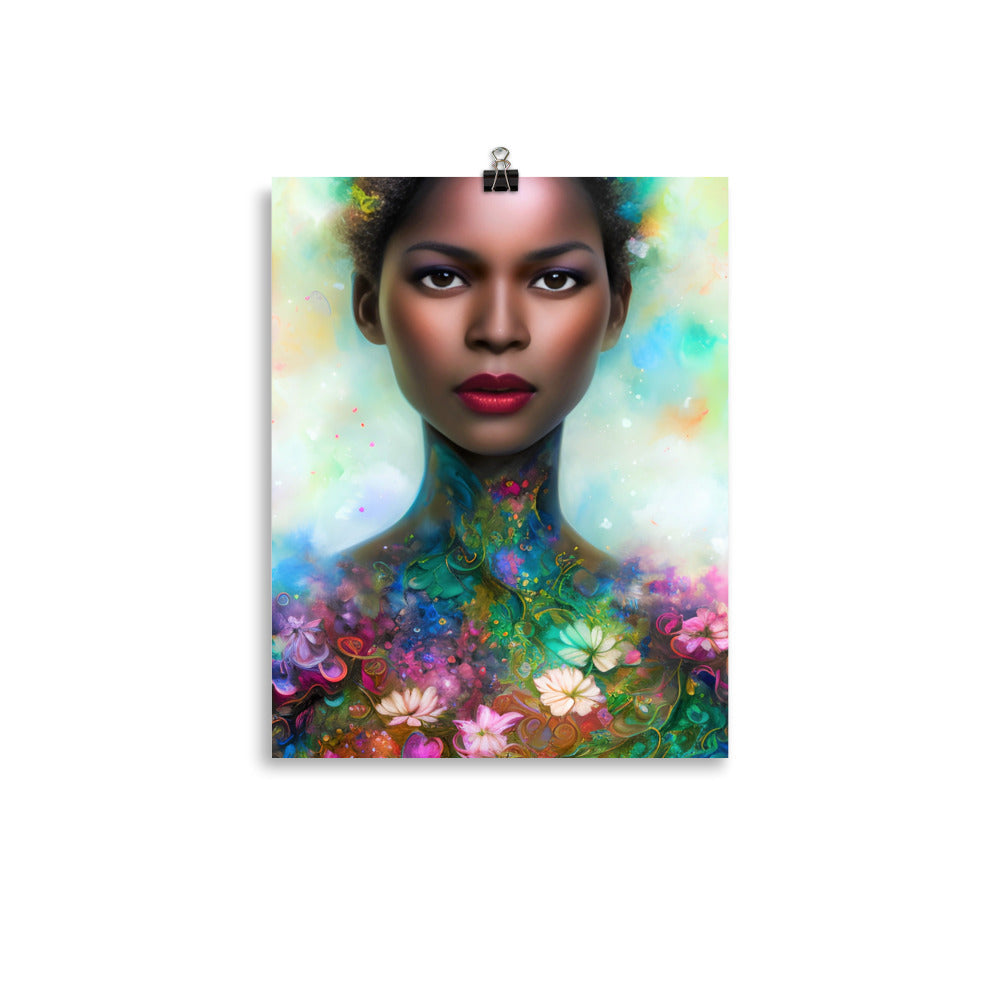 Goddess Elegant Unframed Matte Print