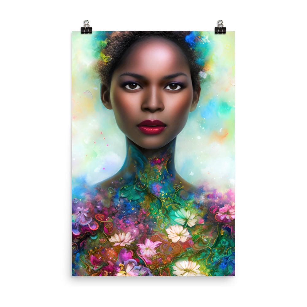 Goddess Elegant Unframed Matte Print