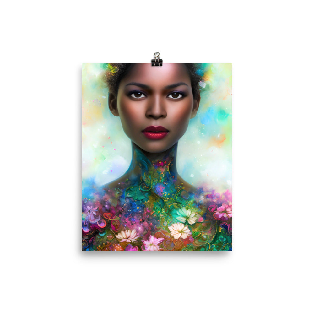 Goddess Elegant Unframed Matte Print