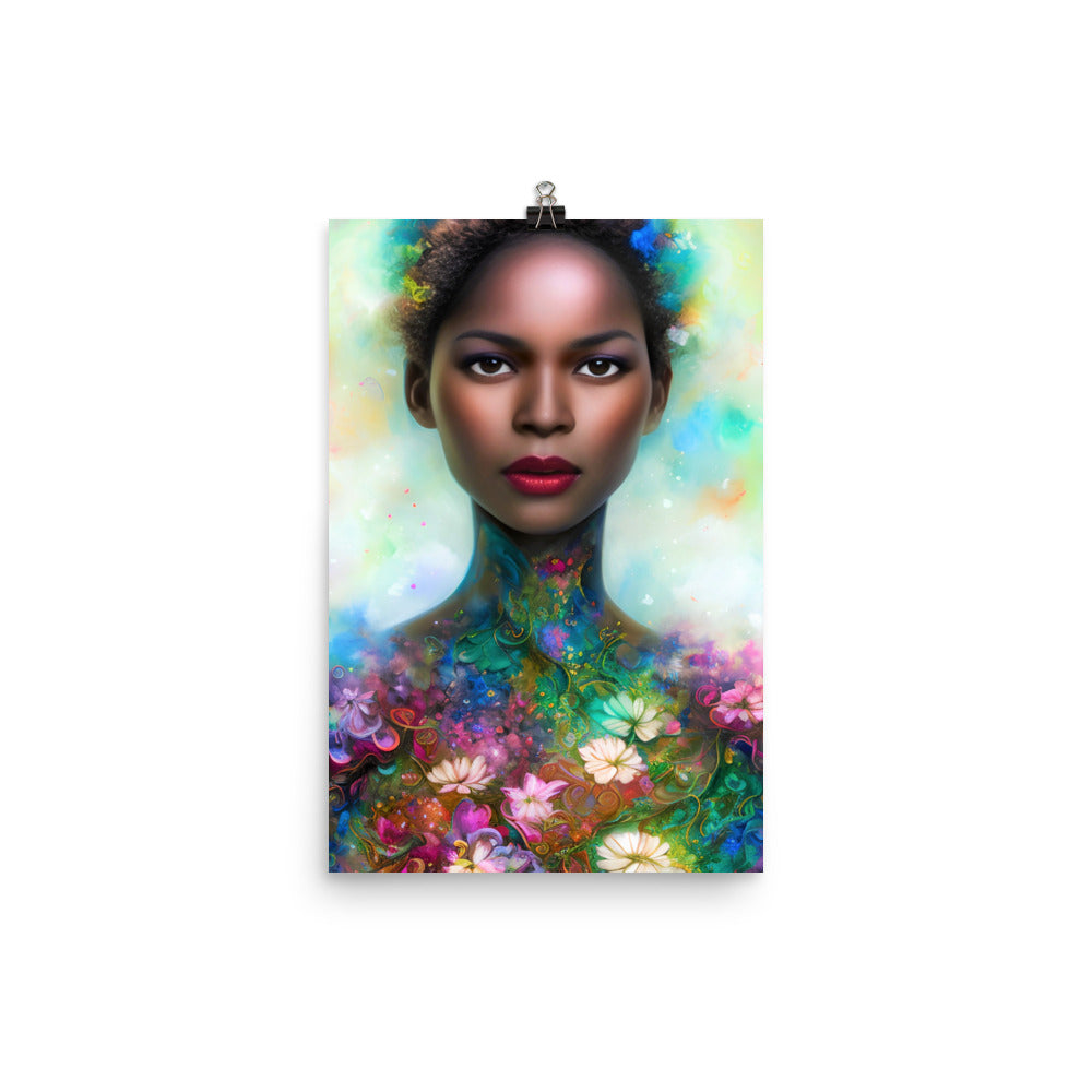 Goddess Elegant Unframed Matte Print