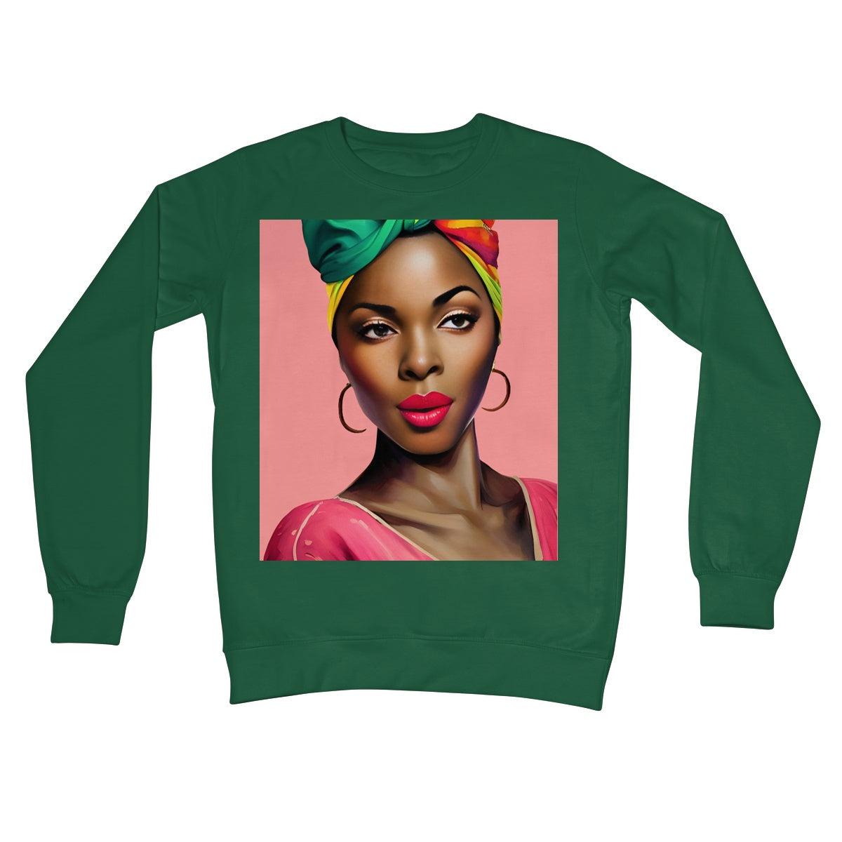 Goddess Faith Crew Neck Sweatshirt