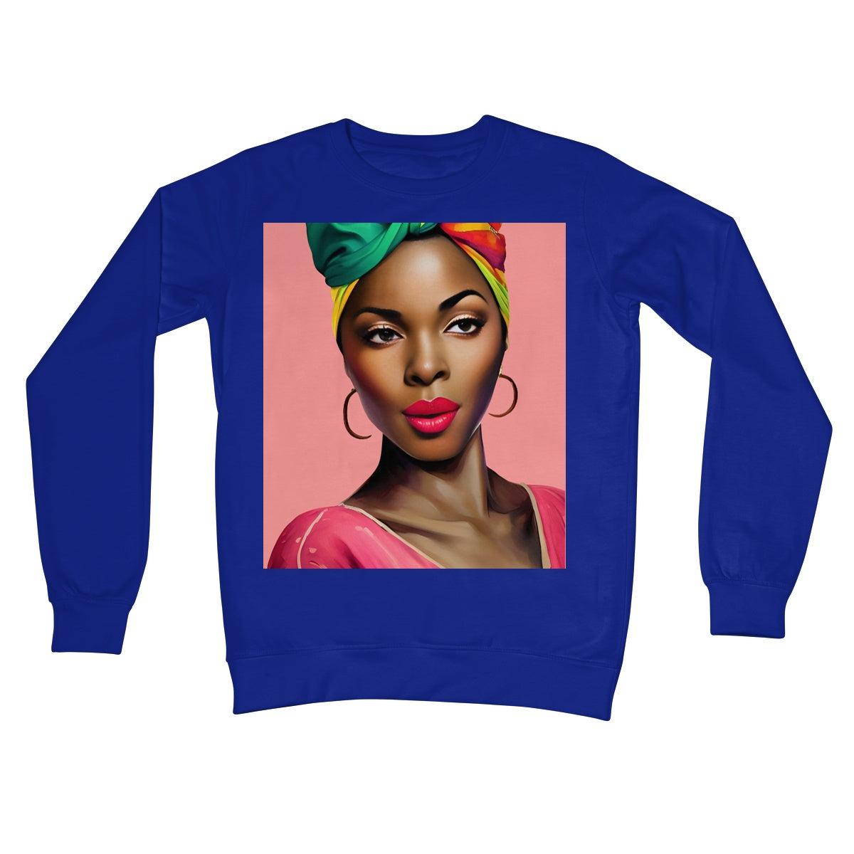 Goddess Faith Crew Neck Sweatshirt