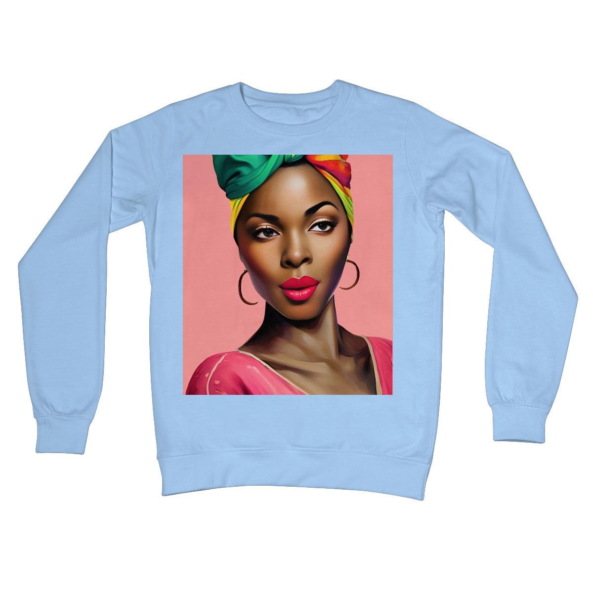 Goddess Faith Crew Neck Sweatshirt