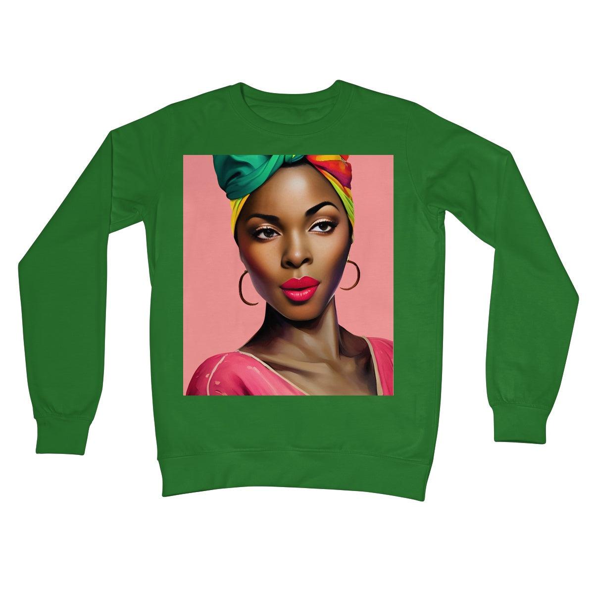 Goddess Faith Crew Neck Sweatshirt