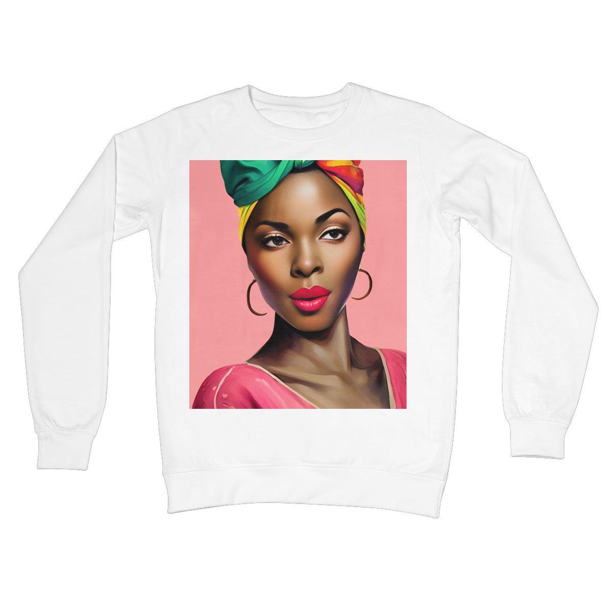 Goddess Faith Crew Neck Sweatshirt