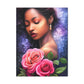 Goddess Floral Canvas Print