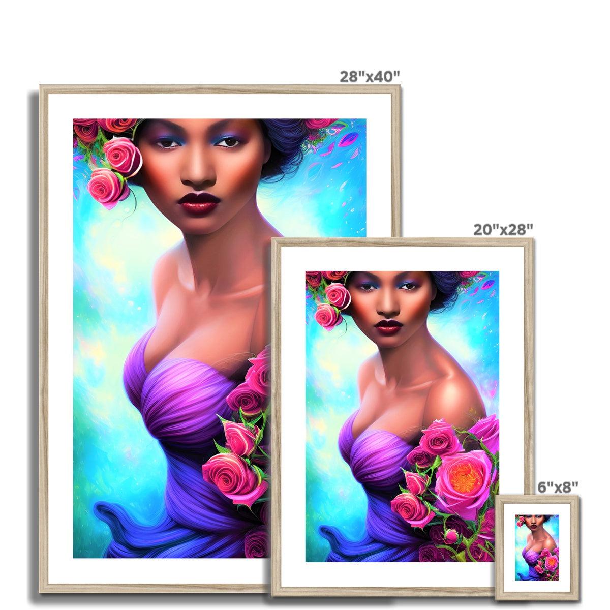 Goddess Glamour Framed & Mounted Print