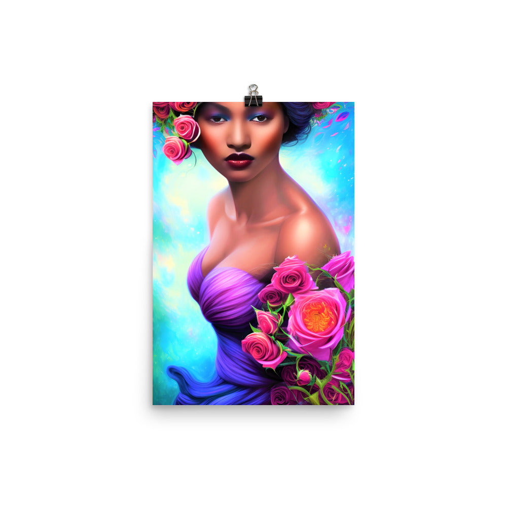 Goddess Glamour Unframed Matte Print