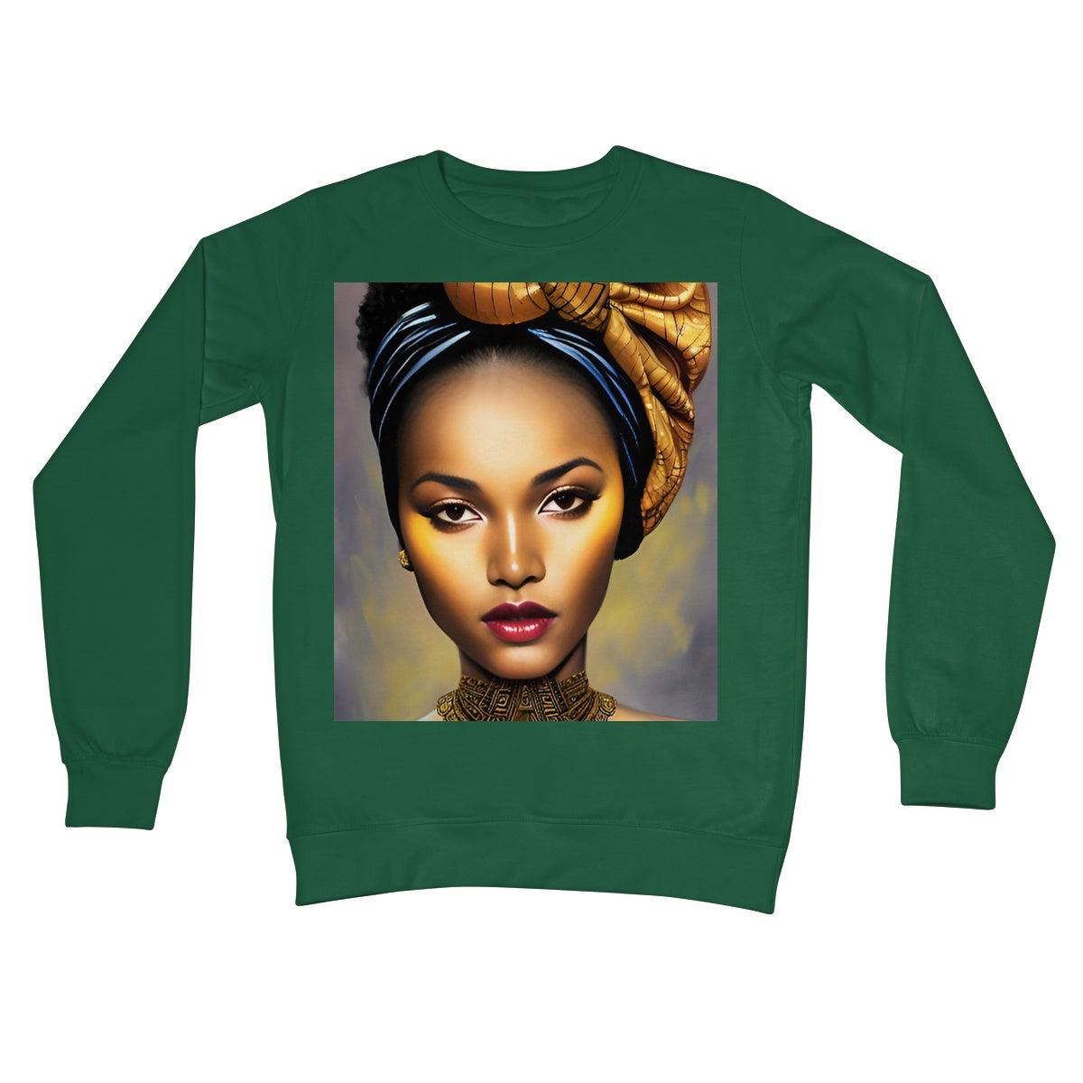 Goddess Gold Crew Neck Sweatshirt